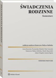Okładka: Świadczenia rodzinne. Komentarz