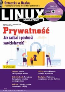 Okładka: Linux Magazine (sierpień 2022)