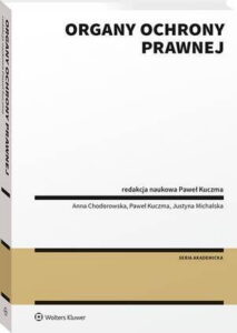Okładka: Organy ochrony prawnej