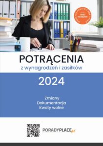 Okładka: Potrącenia z wynagrodzeń i zasiłków 2024