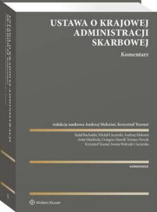 Okładka: Ustawa o Krajowej Administracji Skarbowej. Komentarz