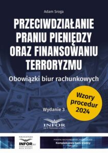 Okładka: Przeciwdziałanie praniu pieniędzy oraz finansowaniu terroryzmu. Obowiązki biur rachunkowych