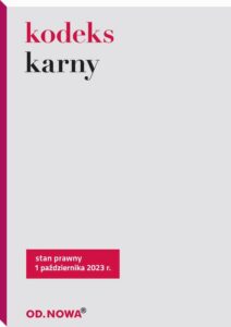 Okładka: Kodeks karny
