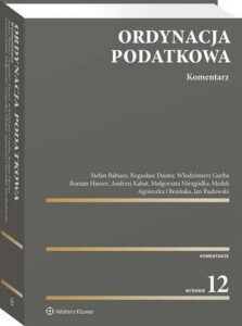Okładka: Ordynacja podatkowa. Komentarz