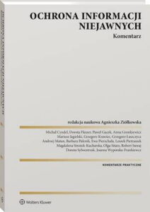 Okładka: Ochrona informacji niejawnych. Komentarz