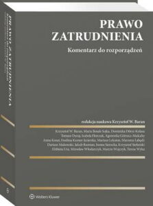 Okładka: Prawo zatrudnienia. Komentarz do rozporządzeń