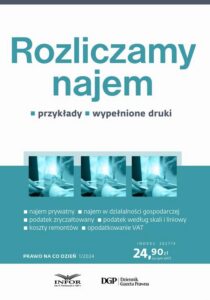 Okładka: Prawo na co dzień 1/2024 Rozliczamy najem