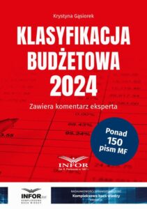 Okładka: Klasyfikacja Budżetowa 2024. Zawiera komentarz eksperta