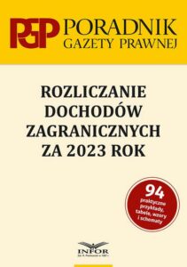 Okładka: Rozliczanie dochodów zagranicznych za 2023 r.