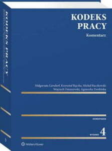 Okładka: Kodeks pracy. Komentarz