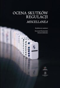 Okładka: Ocena skutków regulacji. Miscellanea