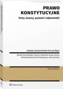 Okładka: Prawo konstytucyjne. Testy, kazusy, pytania i odpowiedzi