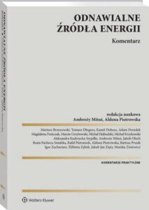 Okładka: Odnawialne źródła energii. Komentarz