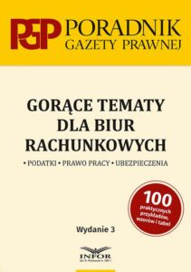 Okładka: Gorące tematy dla biur rachunkowych