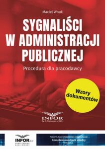 Okładka: Sygnaliści w administracji publicznej. Procedura dla pracodawcy