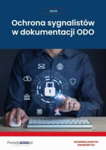 Okładka: Ochrona sygnalistów w dokumentacji ODO