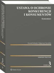 Okładka: Ustawa o ochronie konkurencji i konsumentów. Komentarz