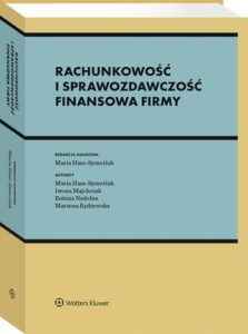 Okładka: Rachunkowość i sprawozdawczość finansowa firmy