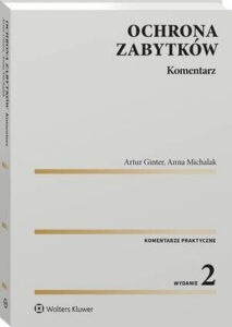 Okładka: Ochrona zabytków. Komentarz