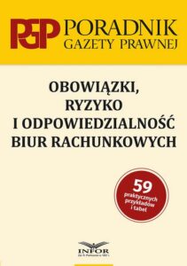 Okładka: Obowiązki ryzyko i odpowiedzialność biur rachunkowych