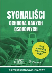 Okładka: Sygnaliści. Ochrona danych osobowych