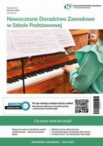 Okładka: Nowoczesne Doradztwo Zawodowe w Szkole Podstawowej, numer 61, Czy praca może być pasją?