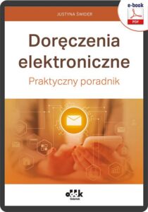 Okładka: Doręczenia elektroniczne Praktyczny poradnik