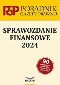 Okładka: Sprawozdanie finansowe 2024