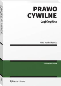 Okładka: Prawo cywilne. Część ogólna