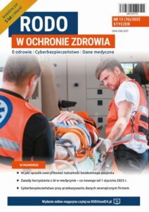 Okładka: RODO w ochronie zdrowia nr 76
