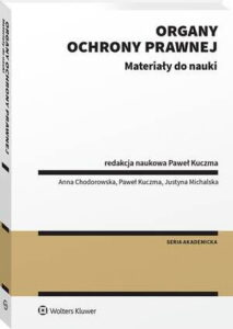 Okładka: Organy ochrony prawnej. Materiały do nauki