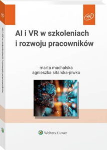 Okładka: AI i VR w szkoleniach i rozwoju pracowników
