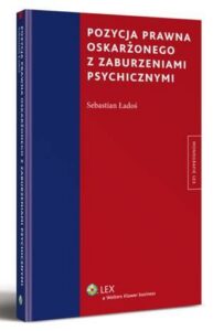 Okładka: Pozycja prawna oskarżonego z zaburzeniami psychicznymi