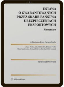 Okładka: Ustawa o ubezpieczeniach gwarantowanych przez Skarb Państwa. Komentarz