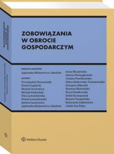 Okładka: Zobowiązania w obrocie gospodarczym