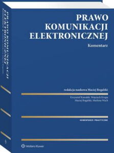 Okładka: Prawo komunikacji elektronicznej. Komentarz