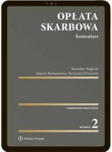 Okładka: Opłata skarbowa. Komentarz