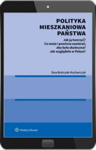 Okładka: Polityka mieszkaniowa państwa