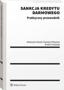 Okładka: Sankcja kredytu darmowego. Praktyczny przewodnik