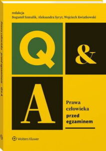 Okładka: Prawa człowieka. Przed egzaminem