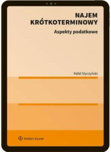 Okładka: Najem krótkoterminowy. Aspekty podatkowe