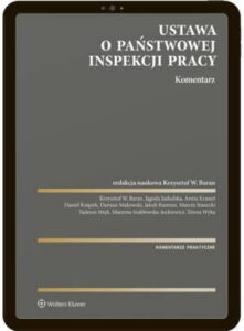 Okładka: Ustawa o Państwowej Inspekcji Pracy. Komentarz