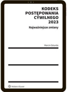 Okładka: Kodeks postępowania cywilnego 2023. Najważniejsze zmiany