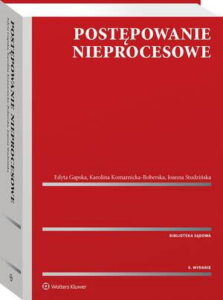 Okładka: Postępowanie nieprocesowe