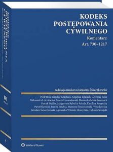 Okładka: Kodeks postępowania cywilnego. Komentarz. Art. 730–1217