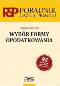 Okładka: Wybór formy opodatkowania
