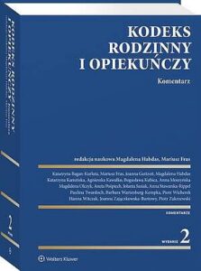 Okładka: Kodeks rodzinny i opiekuńczy. Komentarz