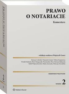 Okładka: Prawo o notariacie. Komentarz