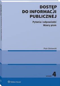 Okładka: Dostęp do informacji publicznej. Pytania i odpowiedzi. Wzory pism