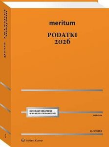 Okładka: Meritum Podatki 2026